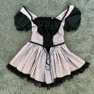 Jeannie nitro barmaids dress size S/m